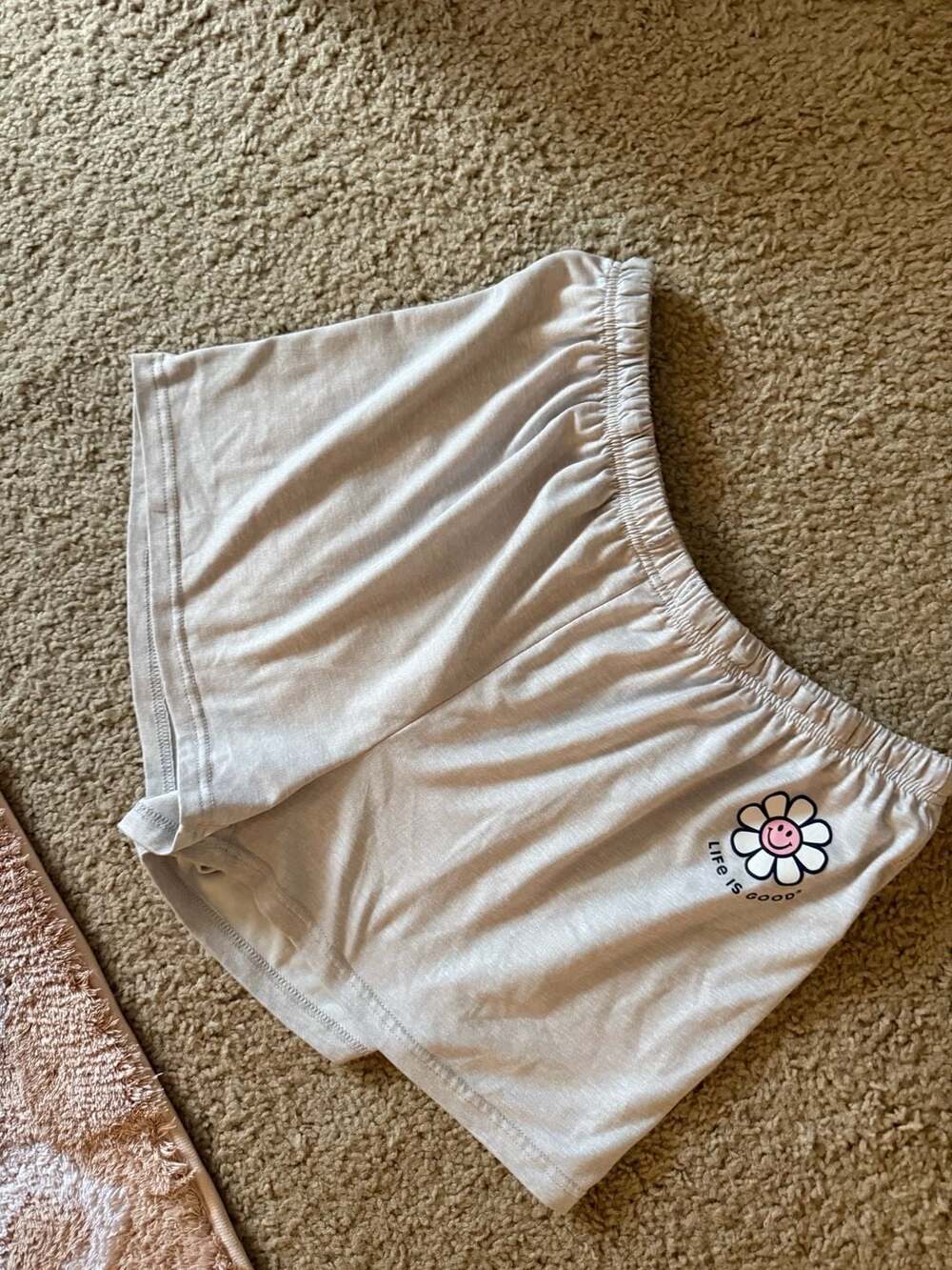 Life is Good Sleep Lounge Shorts Size L Set of 2 - Picture 8 of 13